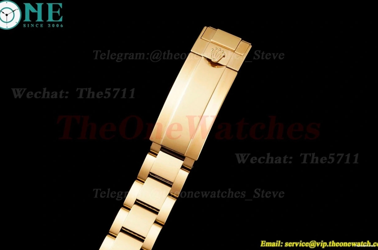 Black YG Clean 40mm Dot YG 116618LN VS3135 Submariner 0112